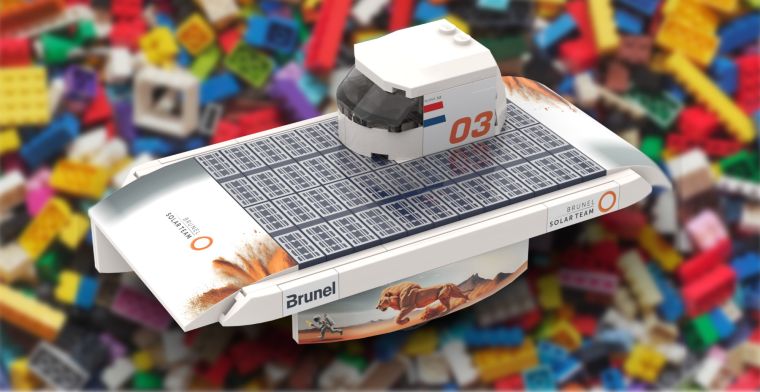 Zonneauto Nuna 12 nu ook thuis in Lego na te bouwen