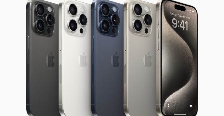 Dit zijn de iPhone 15 Pro en Pro Max: titanium behuizing, actieknop en zoomlens