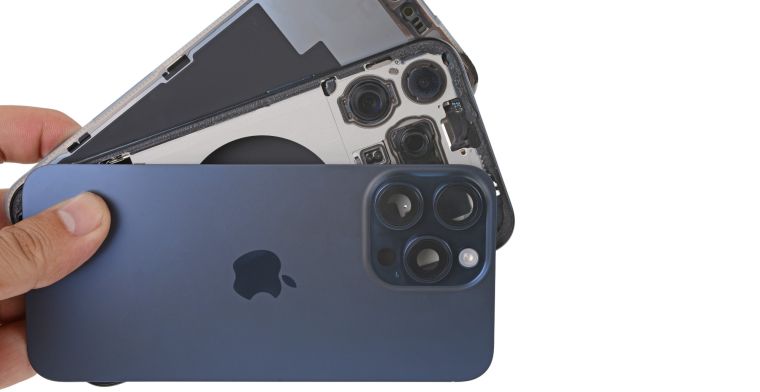 iPhone 15 nog steeds onvoldoende repareerbaar en het titanium 'krast snel'