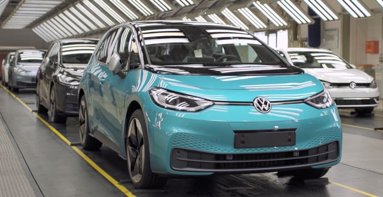 Zeperd voor Volkswagen: productie EV's plat door ingestorte vraag
