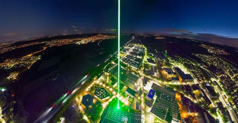 Krachtigste laser ter wereld gaat aan bij GLOW Eindhoven: 'Tot op 80 km te zien'