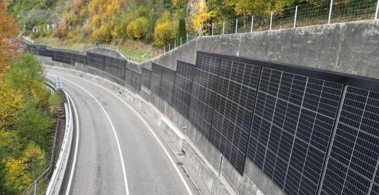 Deze Zwitserse muur voorziet 52 huishoudens van stroom