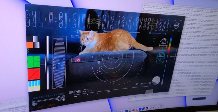 Record: NASA verstuurt kattenvideo over 31 miljoen kilometer dankzij lasers