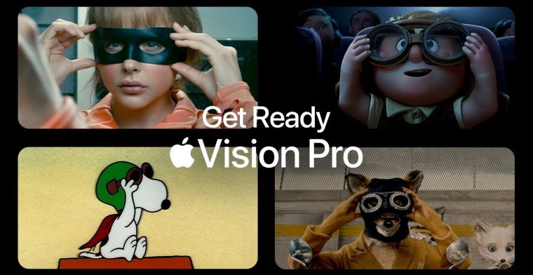 Eerste Apple Vision Pro-reclame knipoogt naar de eerste iPhone