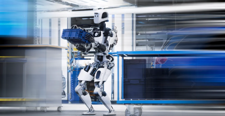 Mercedes gaat mensachtige robots uittesten in fabrieken