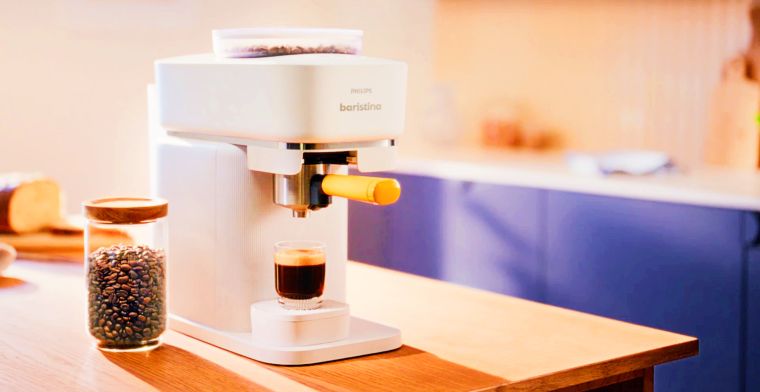Met Senseo-opvolger Philips Baristina maak je espresso van bonen in één beweging