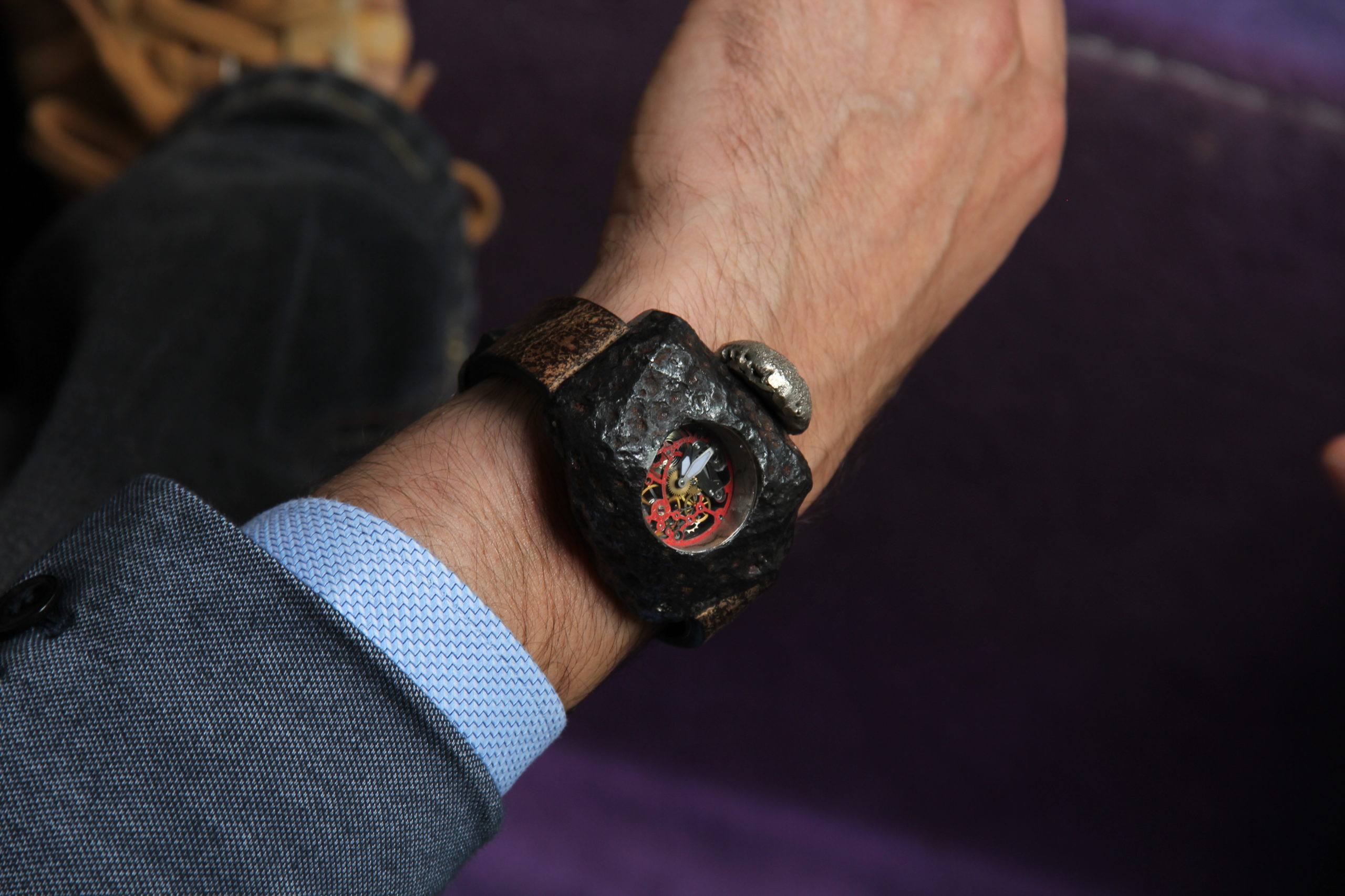 This million-euro luxury watch is made from an asteroid