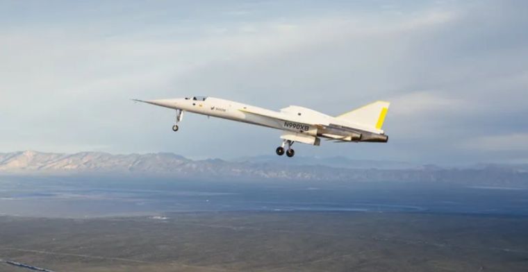 Supersonisch vliegen is een stap dichterbij met Boom XB-1