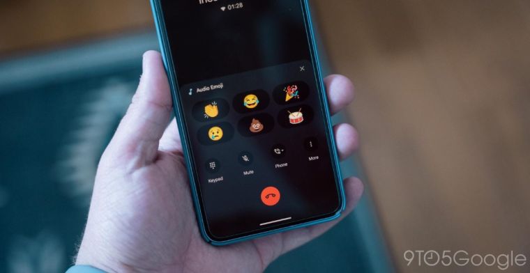Android krijgt 'audio emoji': ingebouwde scheet-knop in telefoon-app